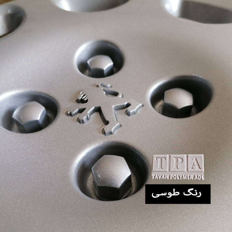 قالپاق چرخ تی پی ای مدل TPA-P06 سایز 14 اینچ مناسب برای پژو 206