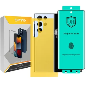 Sprig NANP-SPG Cover Sticker For Samsung Galaxy S22 Ultra With UV Light Screen Protector