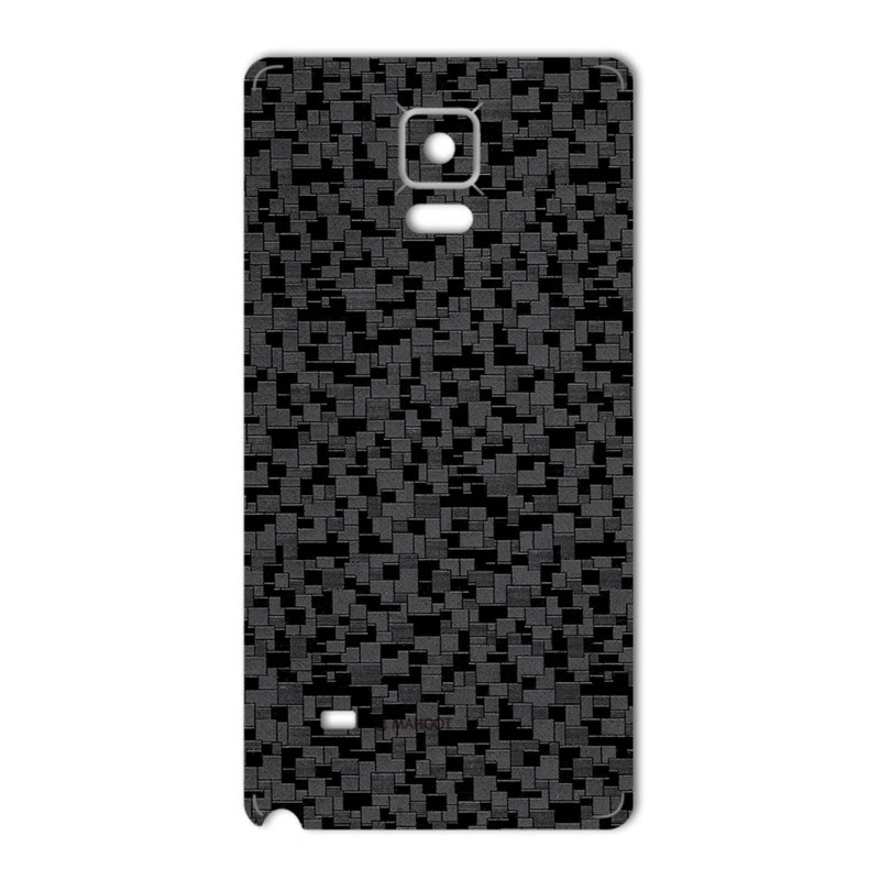 برچسب تزئینی ماهوت مدل Silicon Texture مناسب برای گوشی Samsung Note 4