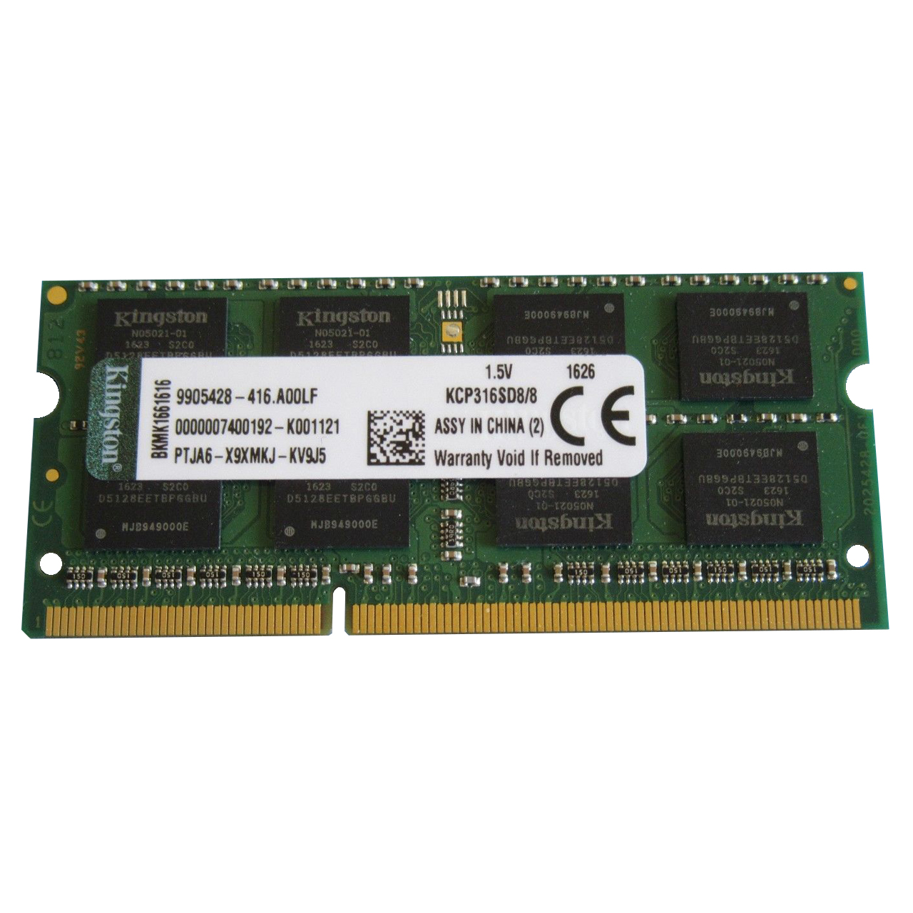 نقد و بررسی رم لپ تاپ کینگستون مدل DDR3 PC3 12800S ظرفیت 8 گیگابایت توسط خریداران