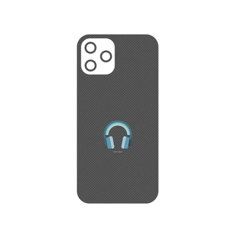 برچسب پوششی ماهوت مدل Minimal Headphone Icon مناسب برای گوشی موبایل اپل iPhone 12 Pro