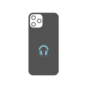 MAHOOT Minimal Headphone Icon Cover Sticker for Apple iPhone 12 Pro