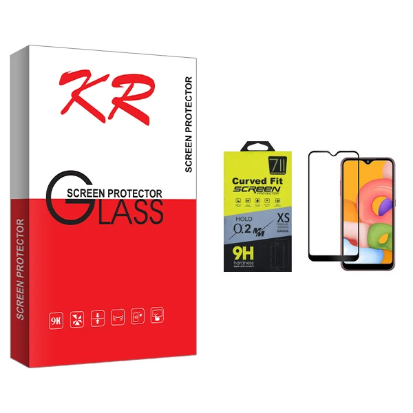 محافظ صفحه نمایش کی آر مدل +HD مناسب برای گوشی موبایل سامسونگ Galaxy A01