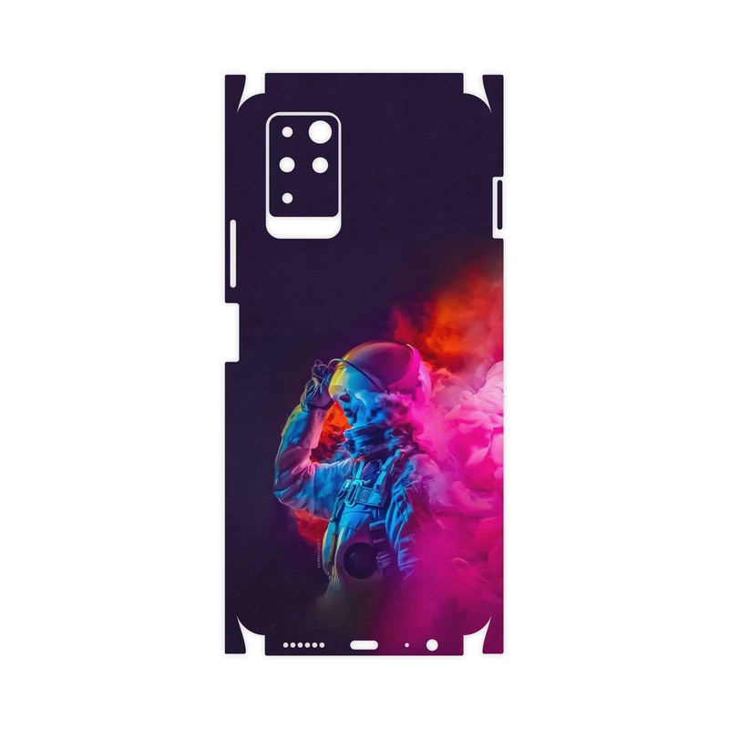 برچسب پوششی ماهوت مدل Smoke Rainbow Digital Art 1-FullSkin مناسب برای گوشی موبایل اینفینیکس Note 10