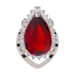 گیره روسری مارنا گالری مدل Red Stone