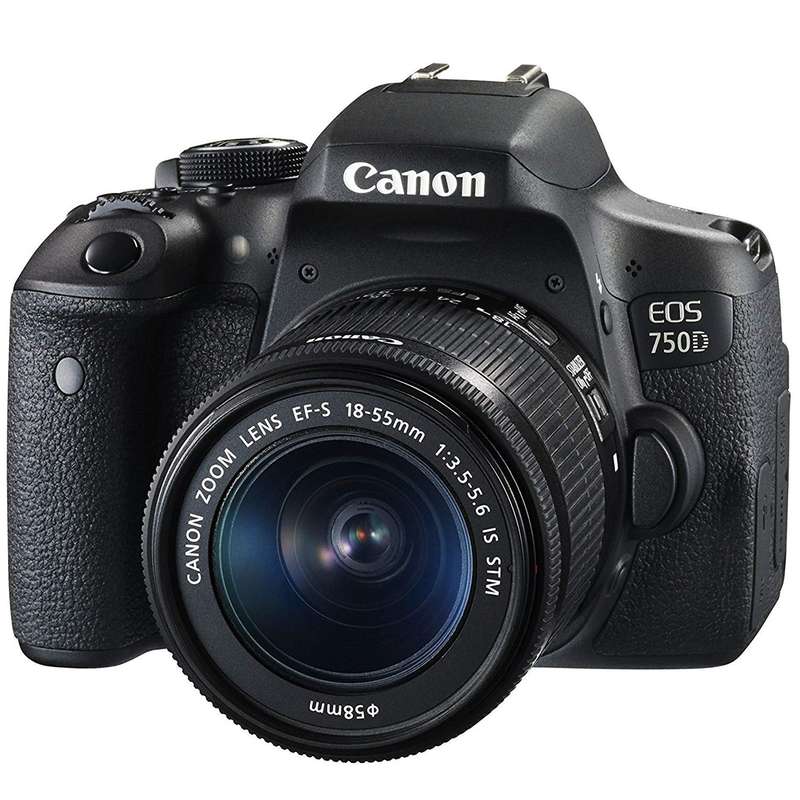 دوربین دیجیتال کانن مدل EOS 750D به همراه لنز 55-18 میلی متری IS STM و لوازم جانبی