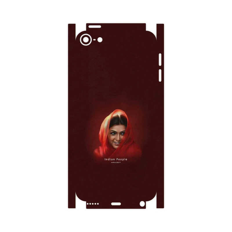 برچسب پوششی ماهوت مدل Portrait of an Indian Woman-FullSkin مناسب برای گوشی موبایل اپل iPod touch 6th generation