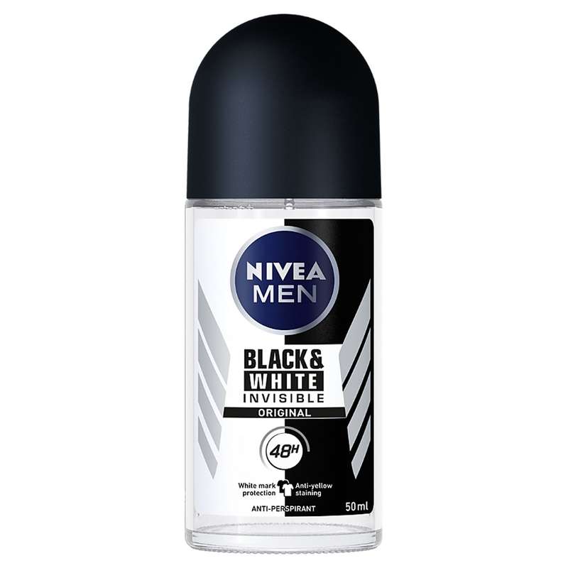 رول ضد تعریق مردانه نیوآ مدل invisible Black and white orginal حجم 50 میلی لیتر رول ضد تعریق مردانه نیوآ مدل invisible Black and white orginal حجم 50 میلی لیتر