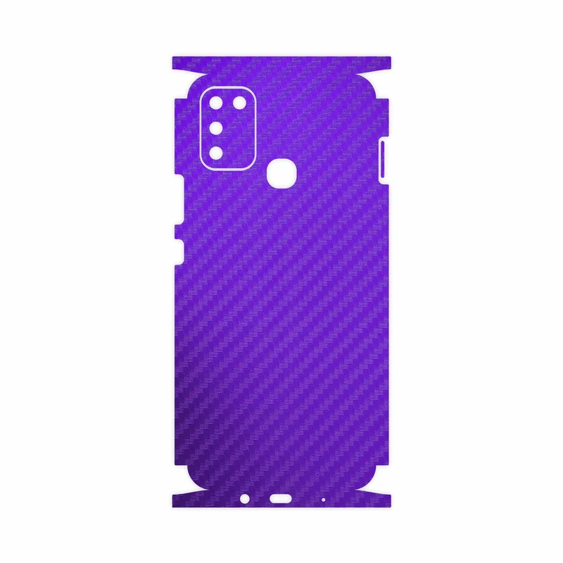 برچسب پوششی ماهوت مدل Purple-Fiber-FullSkin مناسب برای گوشی موبایل اینفینیکس Hot 10 Play
