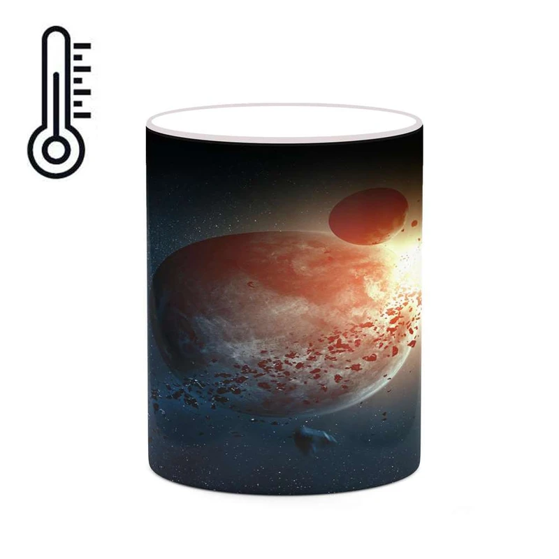 ماگ حرارتی کاکتی مدل فضا و کهکشان کد mgh20150