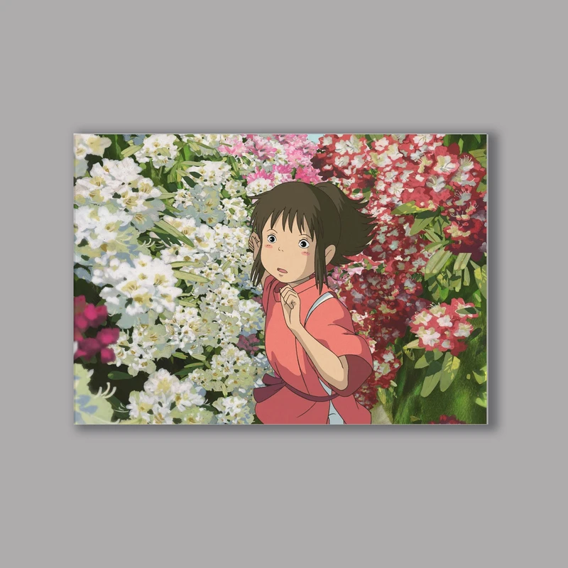 تابلو شاسی مدل انیمه شهر اشباح کد LA-10418