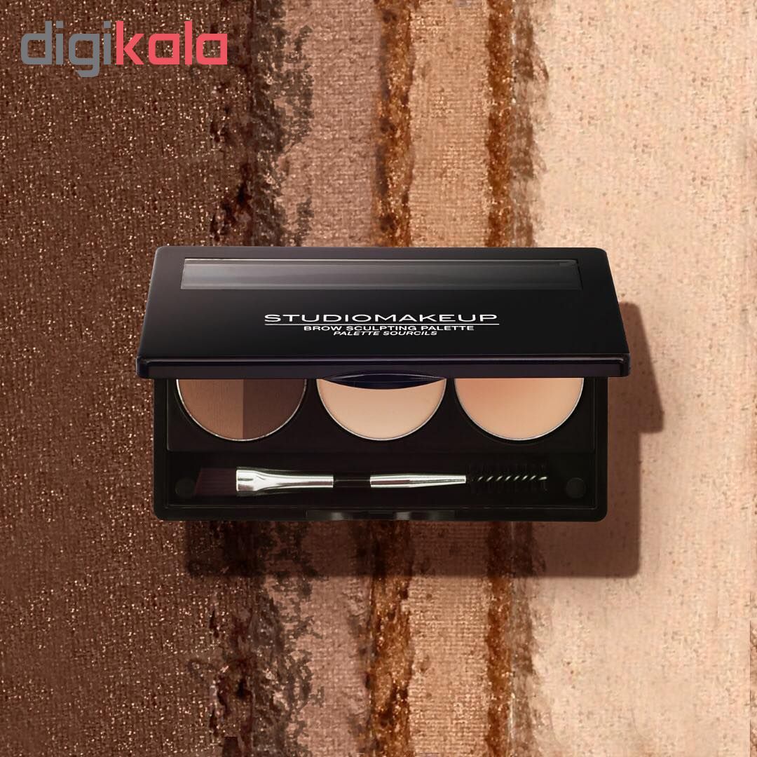 سایه ابرو استودیو میکاپ مدل Brow Sculpting شماره 04 -  - 3
