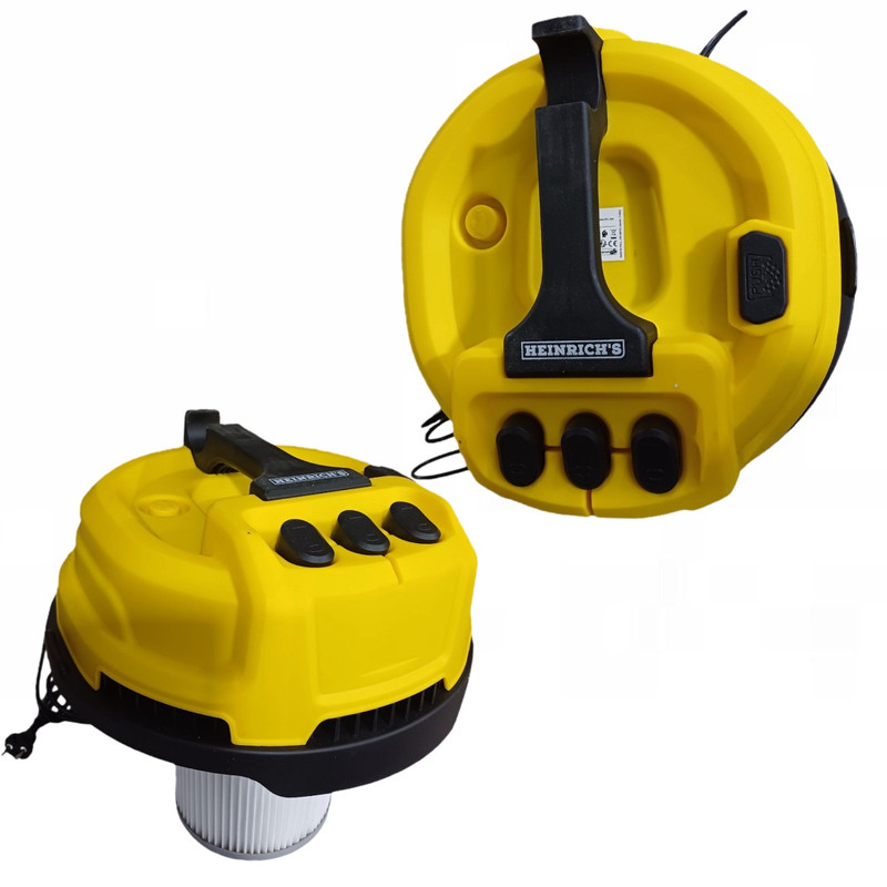 جاروبرقی سطلی 3600 وات هنریچ مدل HBS 1805