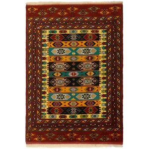 فرش دستبافت یک و نیم متری گالری مدرن کد 3055