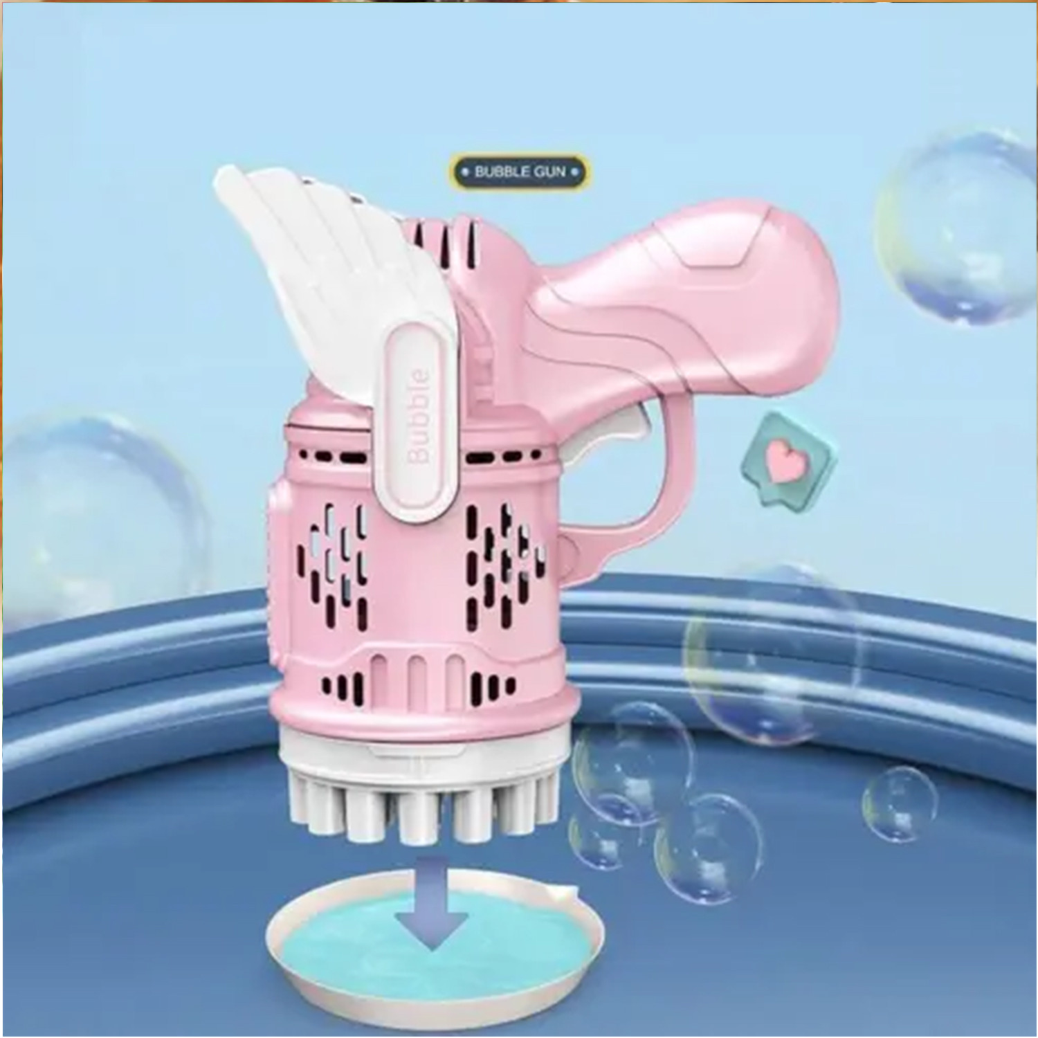حباب ساز مدل بالدار angle bubble gun