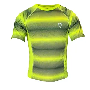 تیشرت ورزشی پسرانه ساکریکس مدل BTSH550.LIME