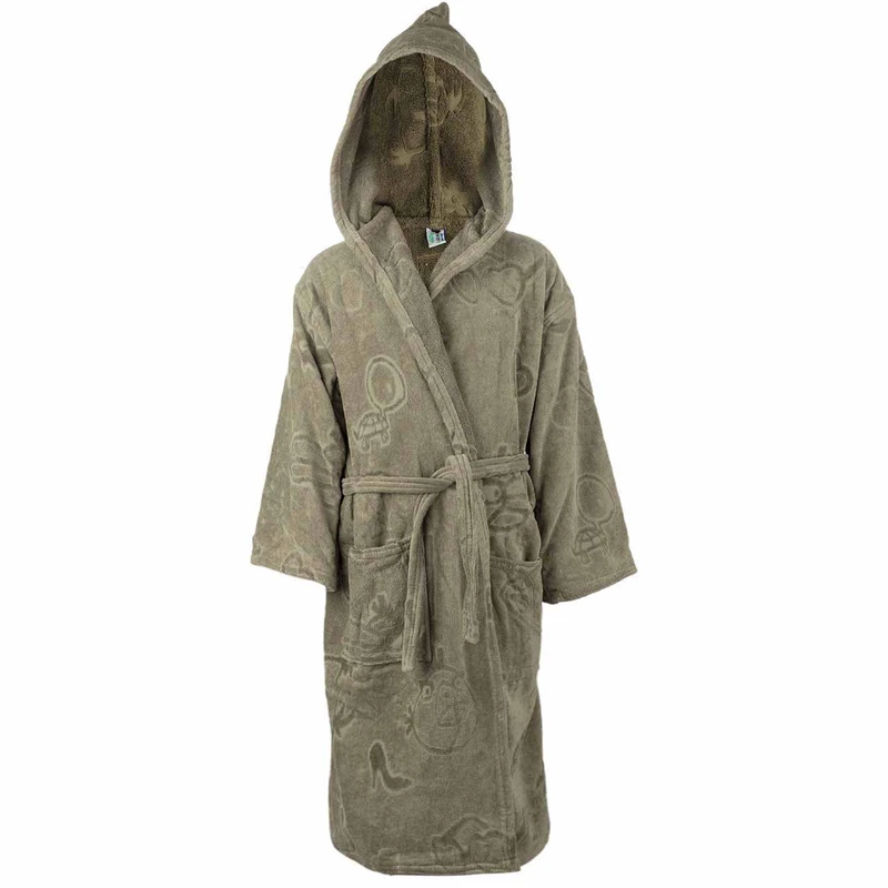 حوله پالتویی مخمل ماندگار مدل سمن سایز 100