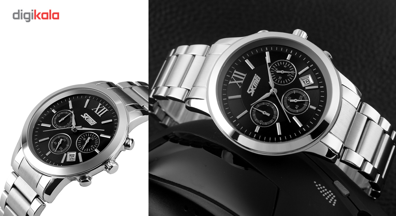 ساعت مچی عقربه ای مردانه اسکمی مدل 9097