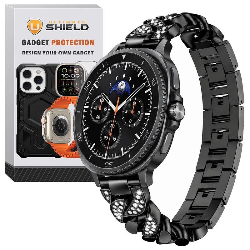 بند آلتیمیت شیلد مدل CTR Diamond NV8 مناسب برای ساعت هوشمند سامسونگ Galaxy Watch 8 44mm