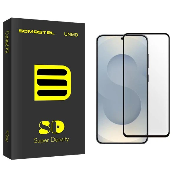 محافظ صفحه نمایش شیشه ای سوماستل مدل SD Full مناسب برای گوشی موبایل سامسونگ Galaxy S25