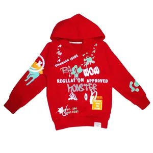 هودی پسرانه کد 99-123 رنگ قرمز