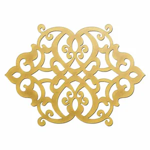 زیر بشقابی چرمی رومادون کد 106  بسته 6 عددی