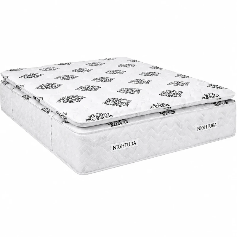 تشک طبی فنری نایتورا مدل المپیک دو نفره سایز 200×160 سانتی‌متر
