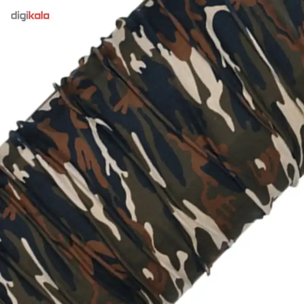 دستمال سر و گردن ویند اکستریم مدل Camouflage Kaki 1067