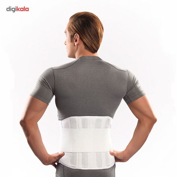 کمربند طبی پاک سمن مدل With Hard Bar سایز متوسط