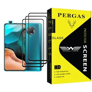 Waily Nice Pergas Glass MIX003 Screen Protector For Xiaomi Redmi K30 Pro Pack Of 3