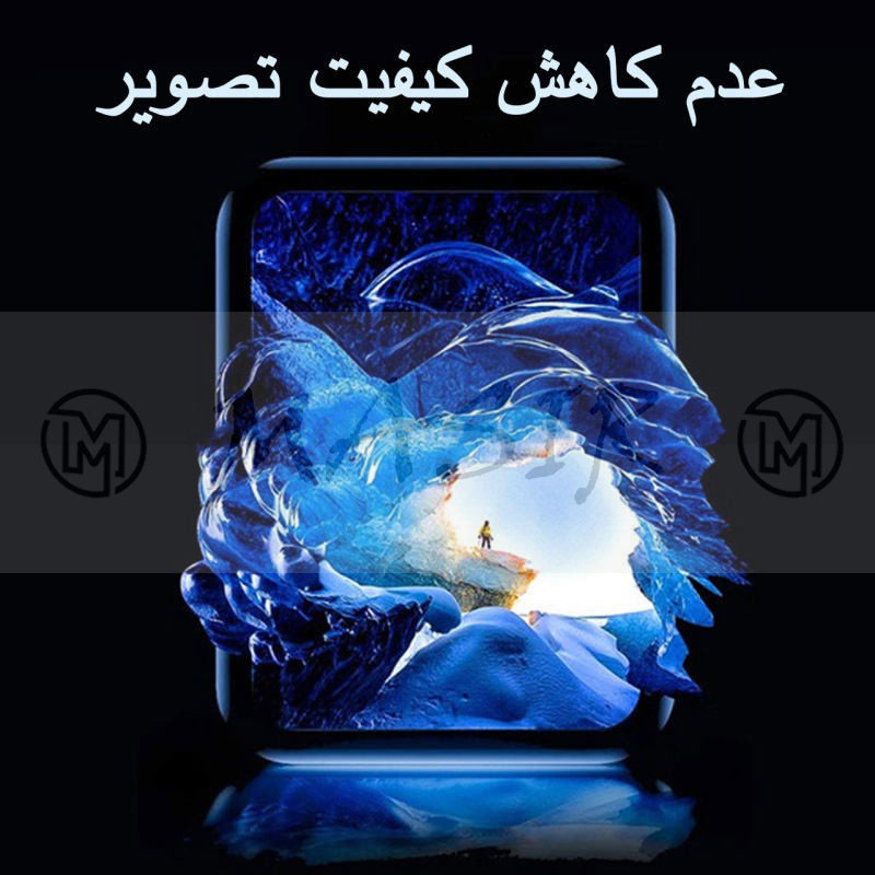 محافظ صفحه نمایش مسیر مدل PMMA مناسب برای اپل واچ سری 9 سایز 45 میلی متری