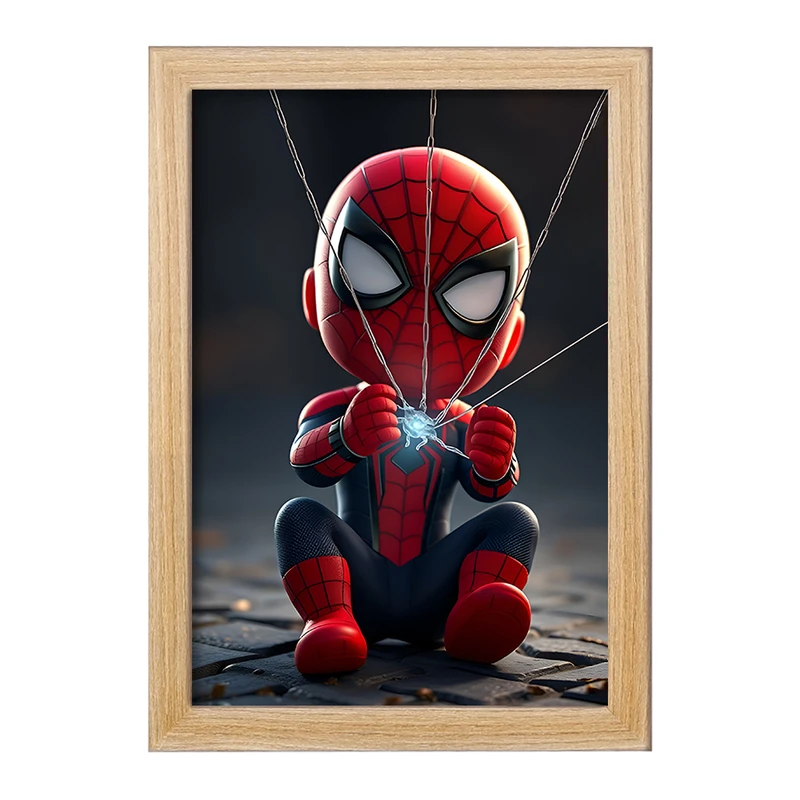 تابلو خندالو مدل مرد عنکبوتی کد F11665