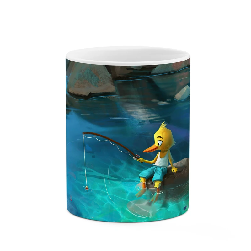 ماگ کاکتی طرح اردک کد mgp10921