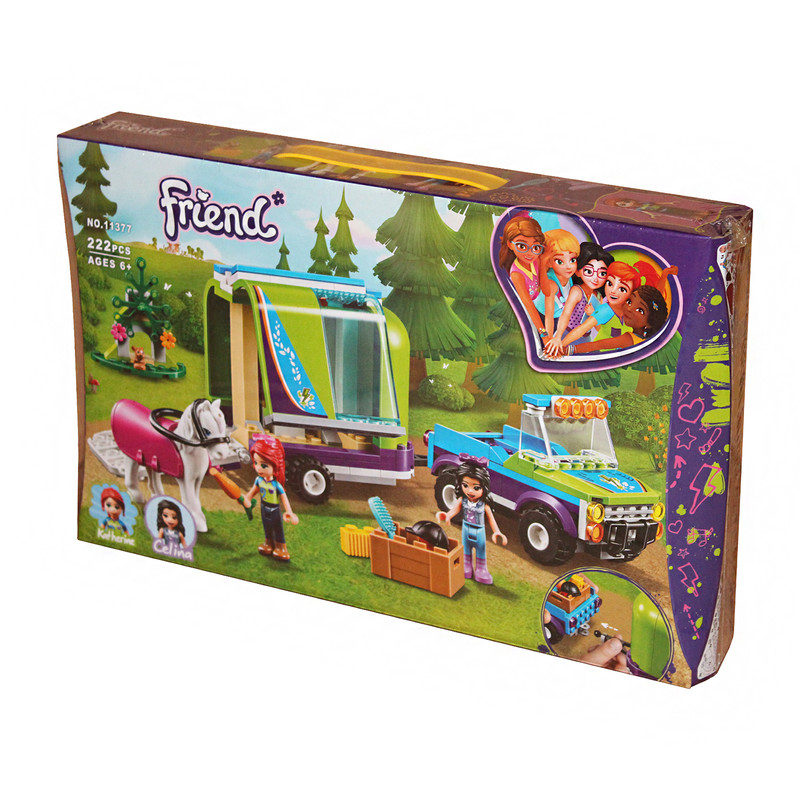 ساختنی مدل تریلر اسب میا Mias Horse Trailer سری Friends کد 11377