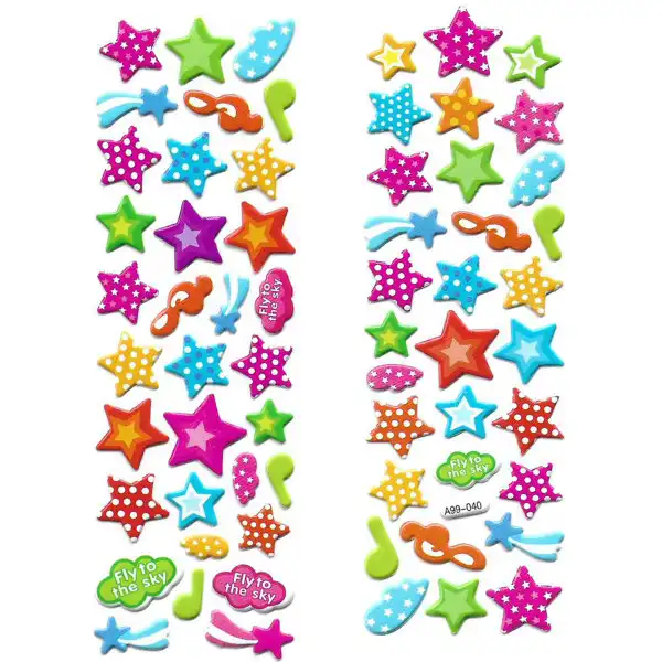 برچسب طرح ستاره کد A99-040