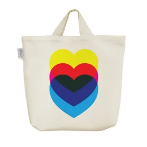 ساک خرید خندالو مدل قلب کد 7259