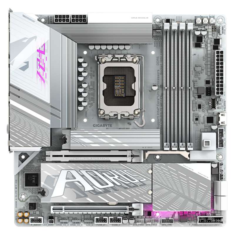 مادربرد گیگابایت مدل Z890M AORUS ELITE WIFI7 ICE