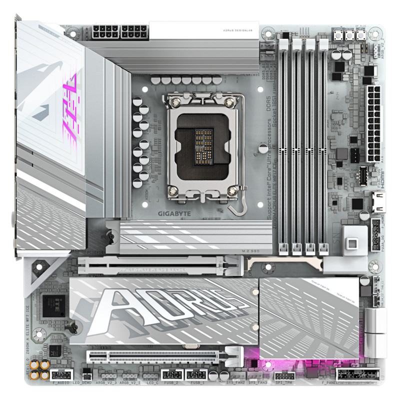 مادربرد گیگابایت مدل Z890M AORUS ELITE WIFI7 ICE