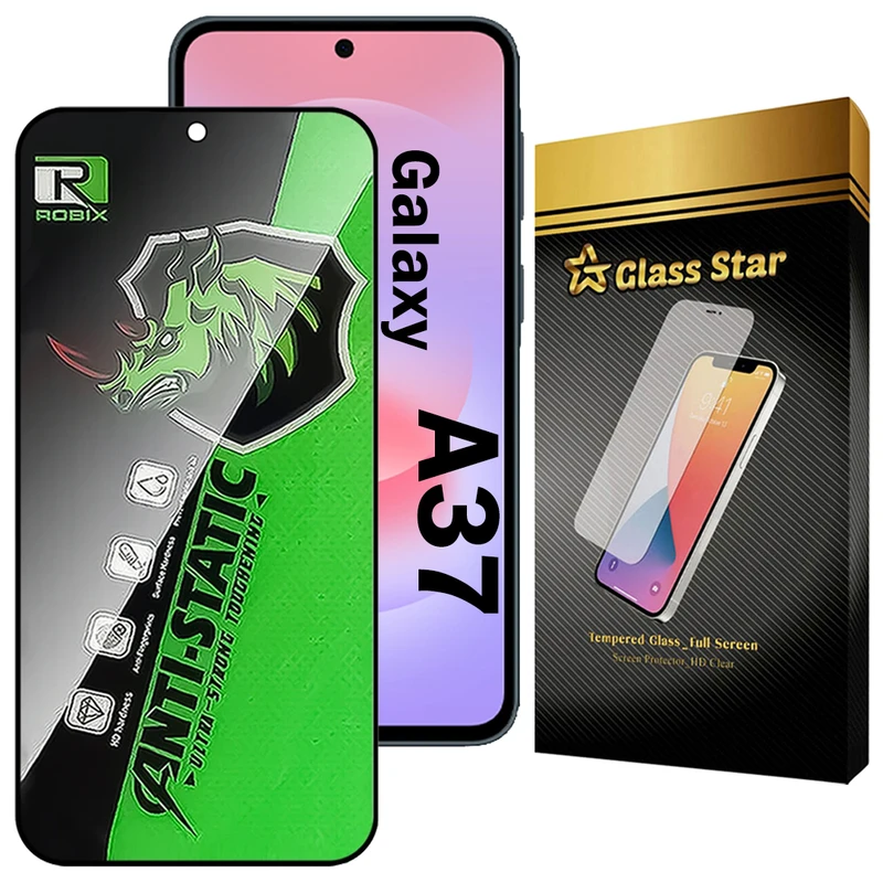 محافظ صفحه نمایش گلس استار مدل ROBIXG مناسب برای گوشی موبایل سامسونگ Galaxy A37