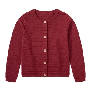 ژاکت دخترانه لوپیلو مدل بافت دکمه ای 101