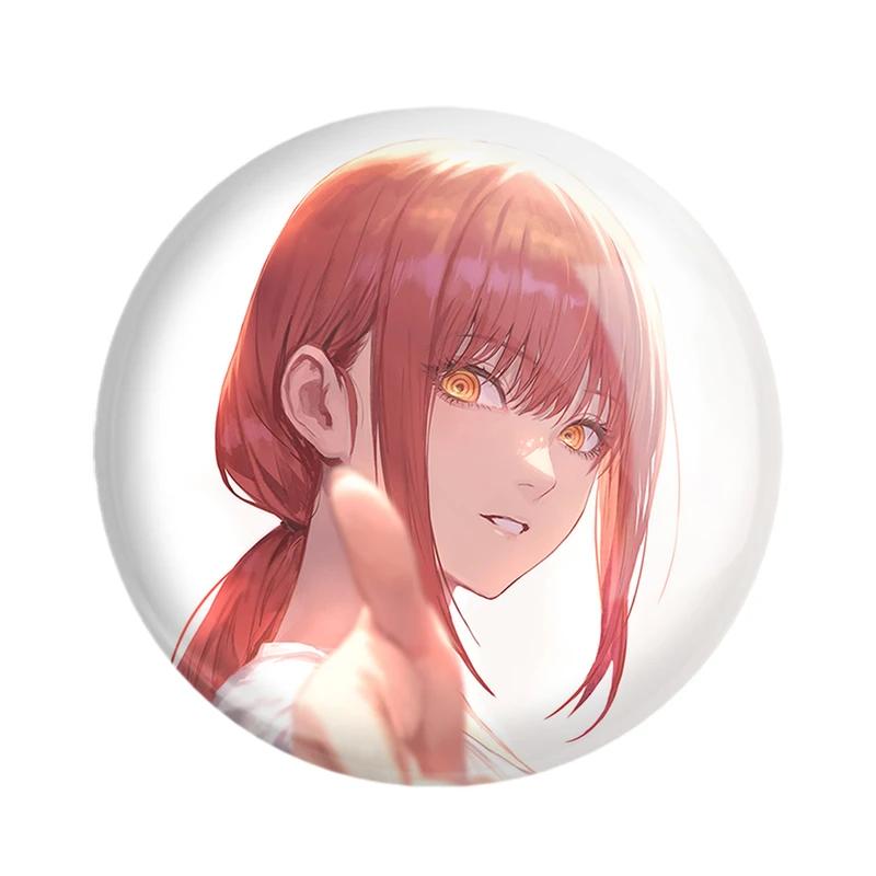 مگنت خندالو مدل ماکیما انیمه مرد اره ای Chainsaw Man  کد 23209