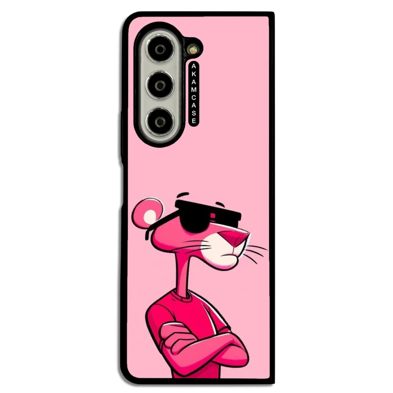 کاور آکام مدل AMC-WSGZFOLD5-PINK PANTHER11 مناسب برای گوشی موبایل سامسونگ Galaxy Z Fold 5