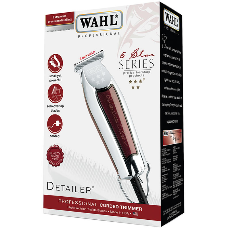 ماشین اصلاح موی سر و صورت وال پروفشنال مدل Detailer 5star 8081 ماشین اصلاح موی سر و صورت وال پروفشنال مدل Detailer 5star 8081