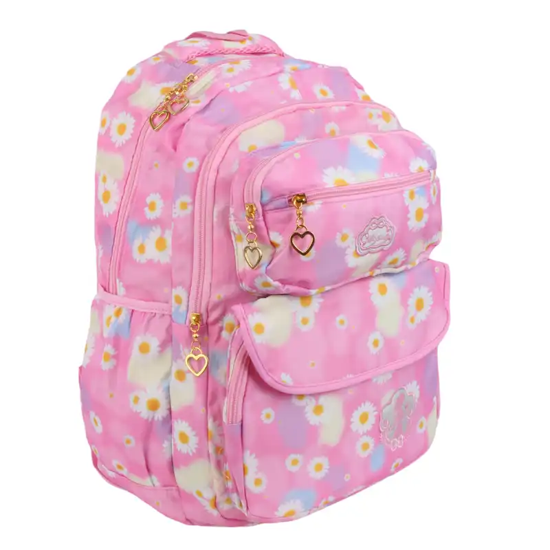 کوله پشتی طرح گل کد 129