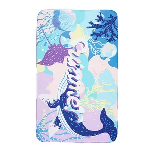 حوله استخری نابایجی مدل مایکروفایبر سایز 130×80 سانتی متر