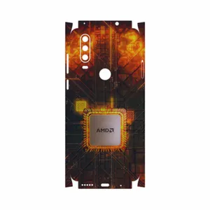 MAHOOT AMD Brand-FullSkin Cover Sticker for Motorola One Action