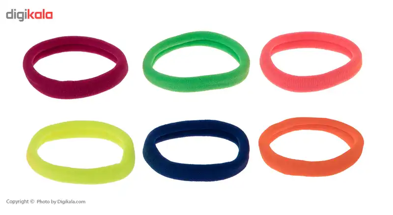 کش مو زنانه کد 205 بسته 6 عددی