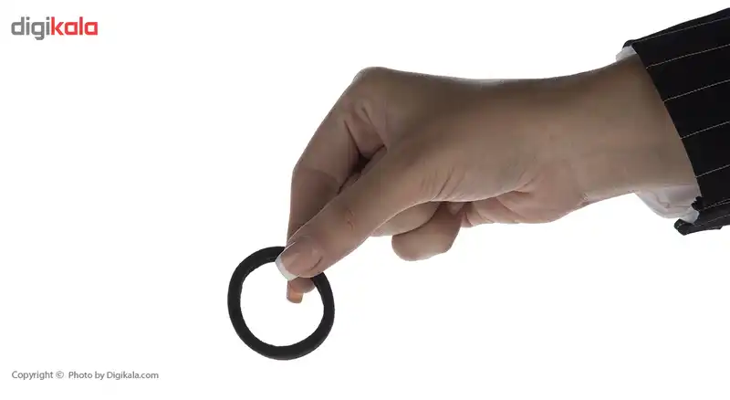 کش مو تک گالری مدل ساده بسته 10 عددی تک سایز