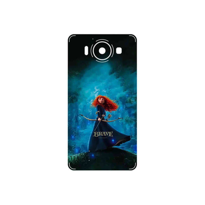 برچسب پوششی ماهوت مدل Brave مناسب برای گوشی موبایل مایکروسافت Lumia 950