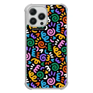 AKAM AMC-WTA13PROMAX-DOODLE13 Cover For Apple iPhone 13 Pro Max